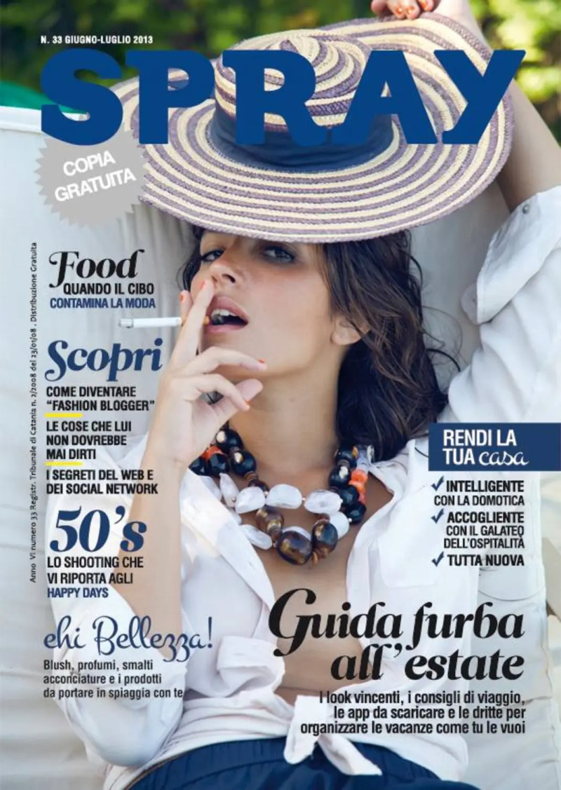  featured on the Spray cover from June 2013