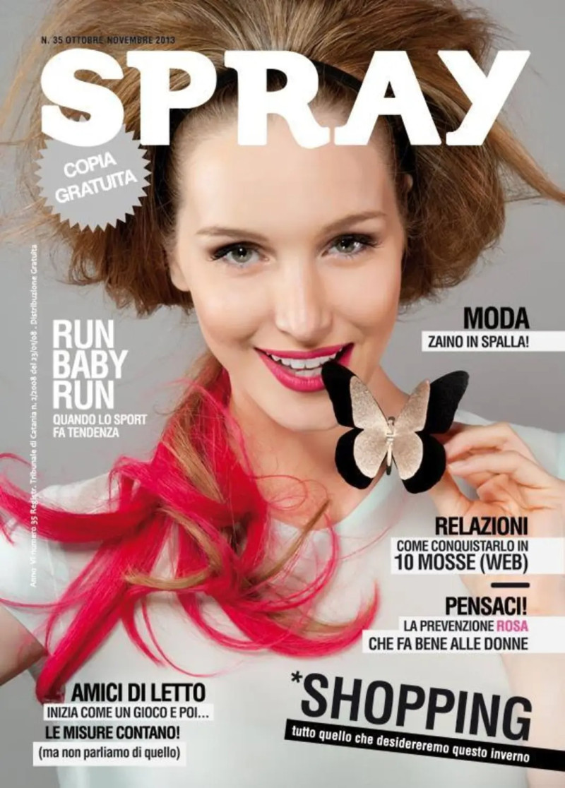  featured on the Spray cover from October 2013