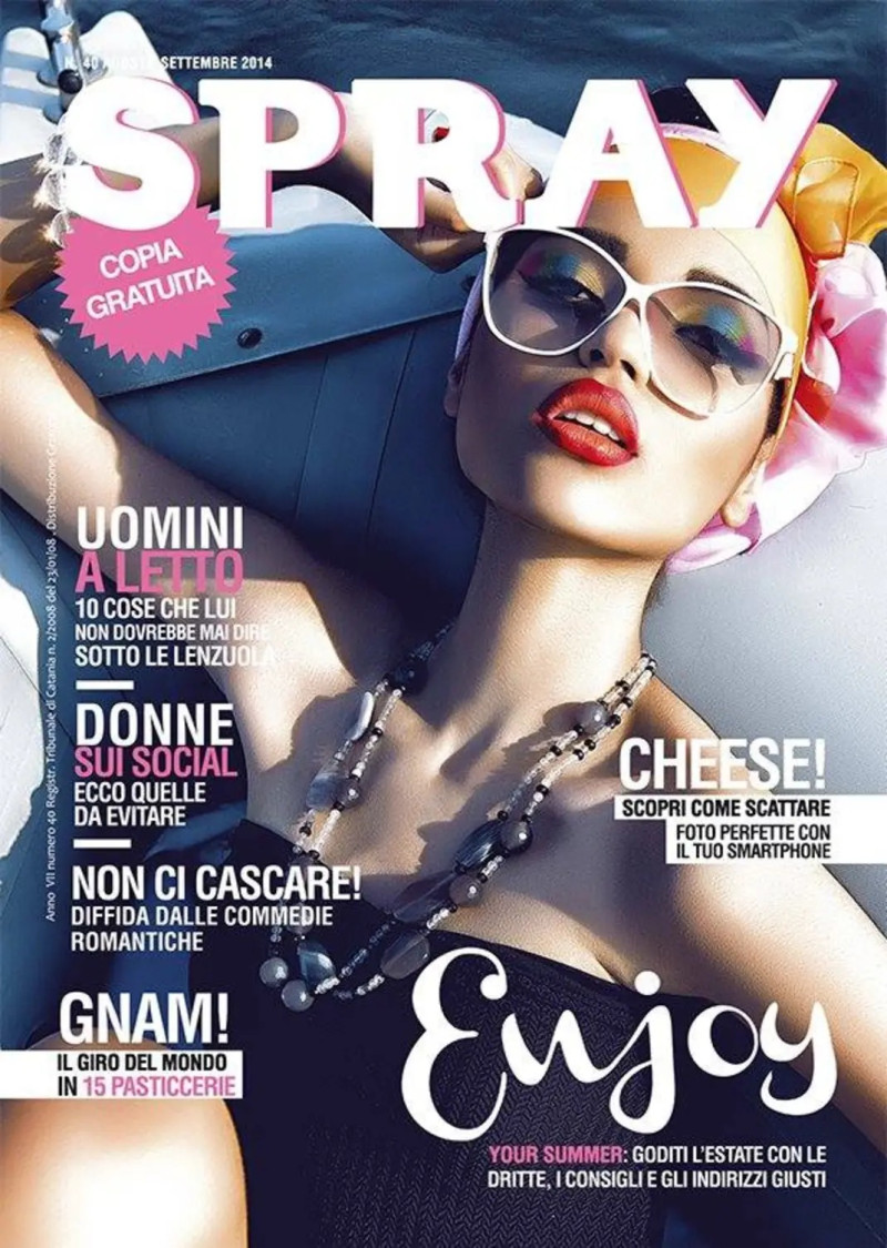  featured on the Spray cover from August 2014