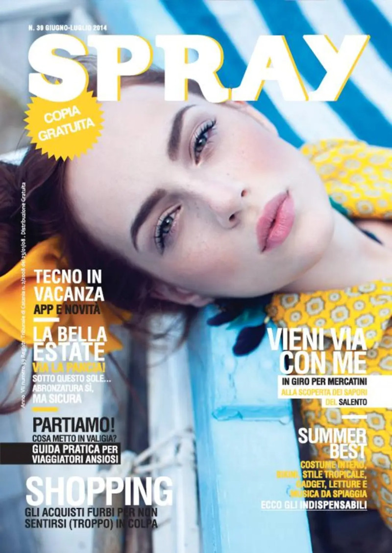  featured on the Spray cover from June 2014