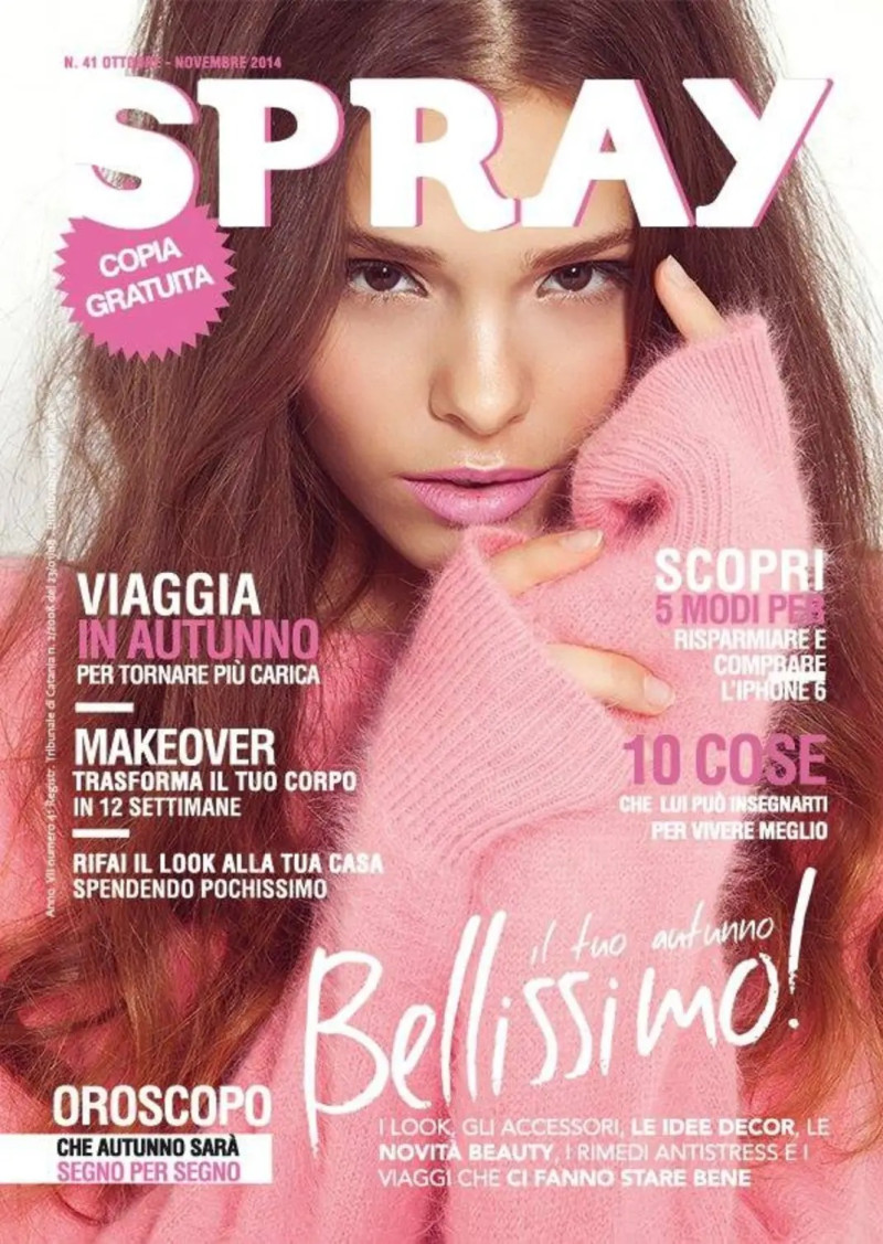  featured on the Spray cover from October 2014
