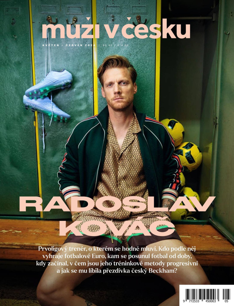 Radoslav Kovac featured on the Muzi v Cesku cover from May 2024