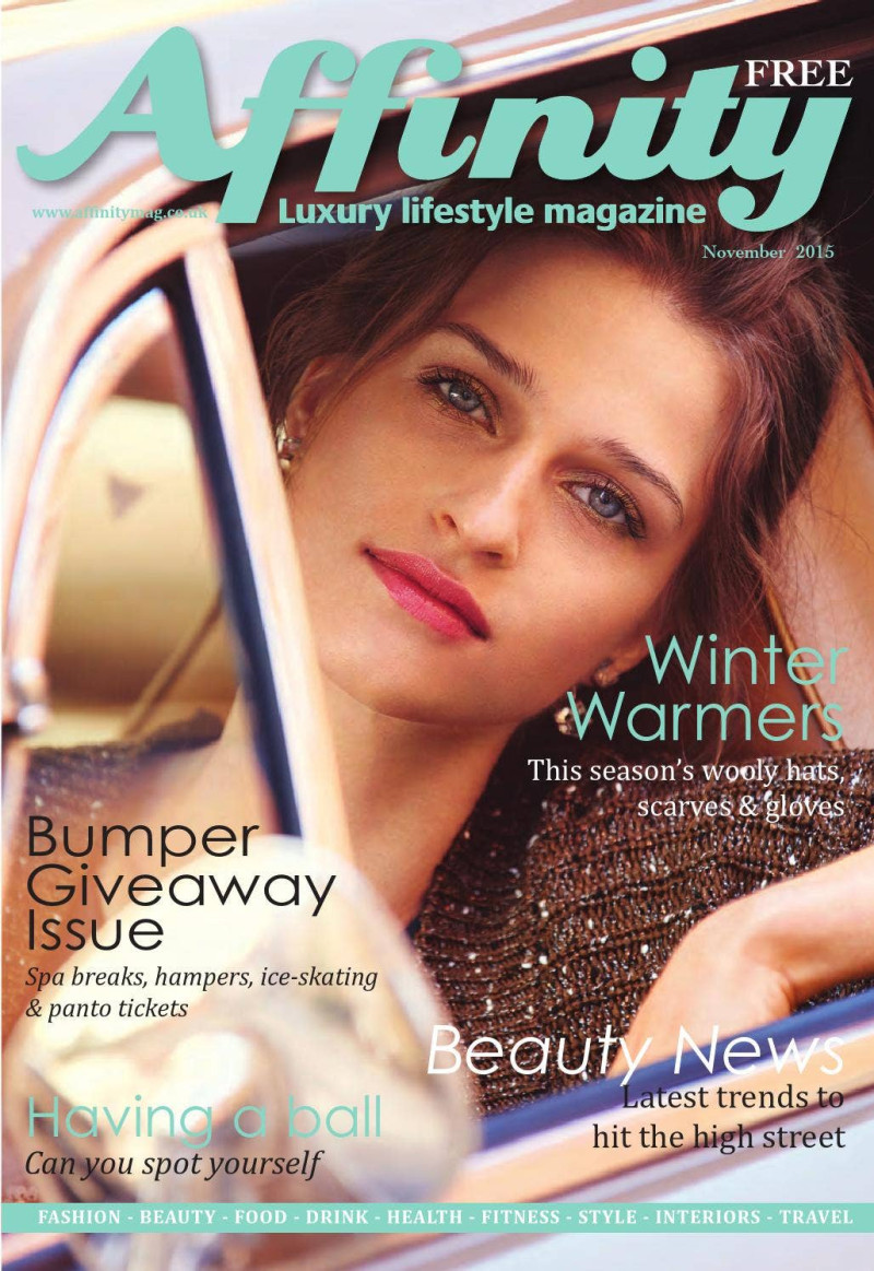 Regitze Harregaard Christensen featured on the Affinity cover from November 2015