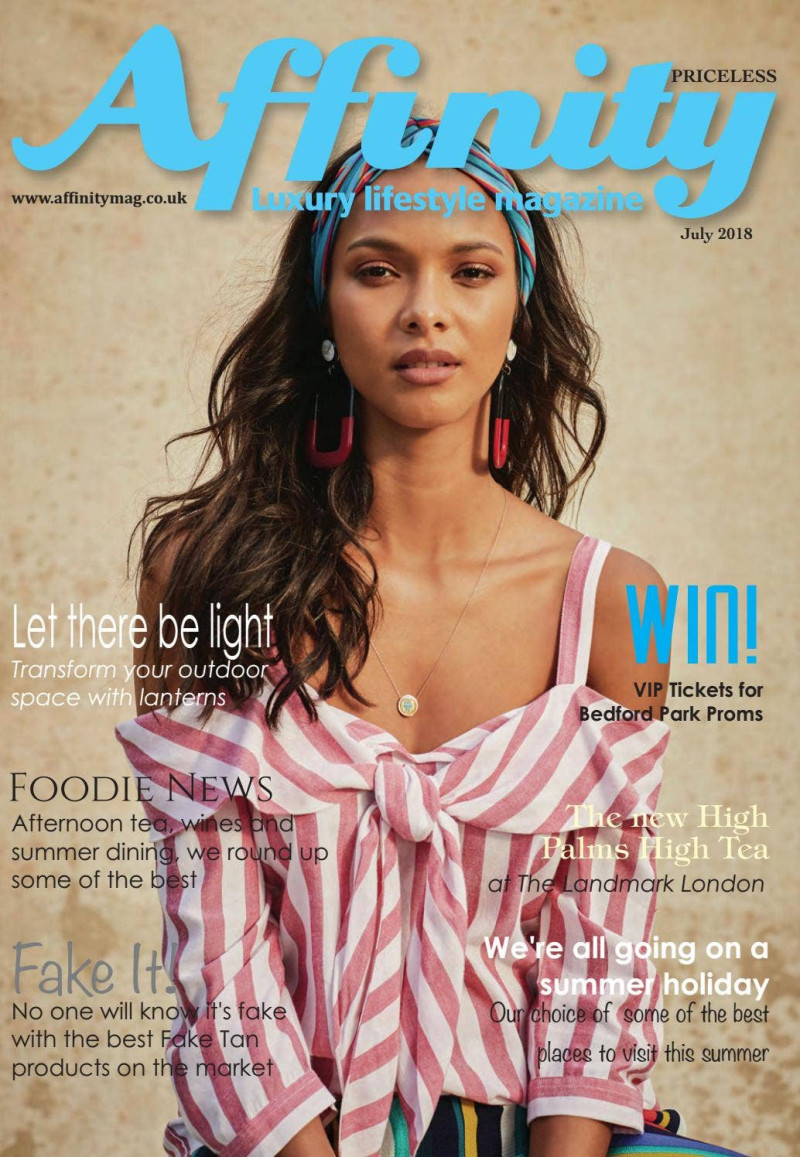 Lais Ribeiro featured on the Affinity cover from July 2018