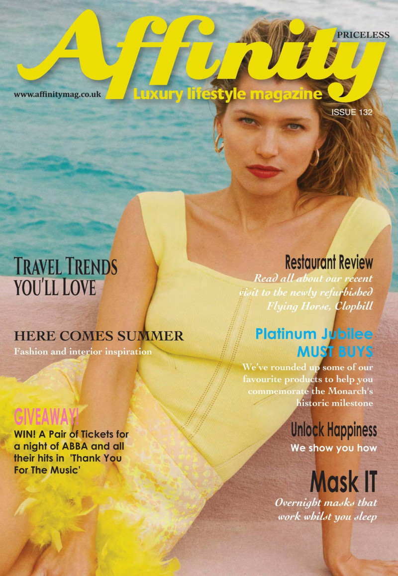 Hana Jirickova featured on the Affinity cover from May 2022
