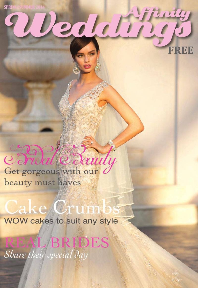  featured on the Affinity Weddings cover from March 2014
