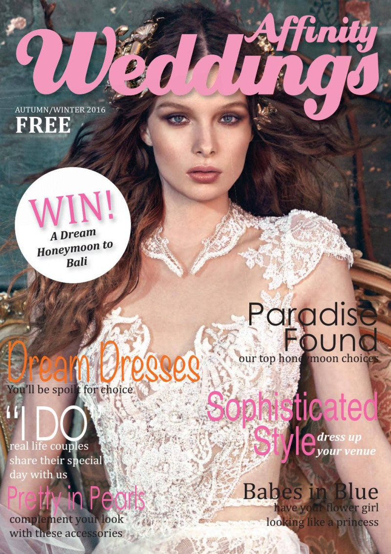  featured on the Affinity Weddings cover from November 2016