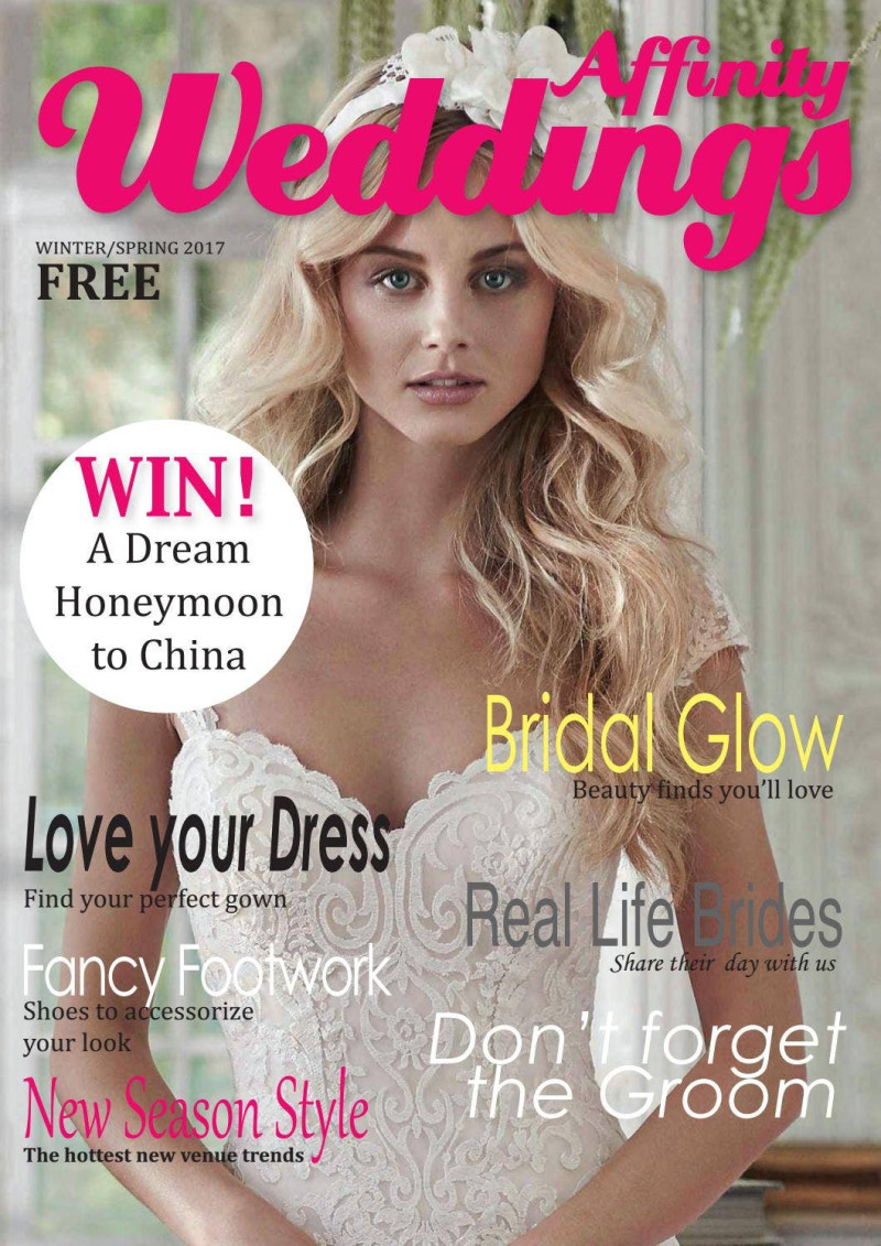  featured on the Affinity Weddings cover from February 2017