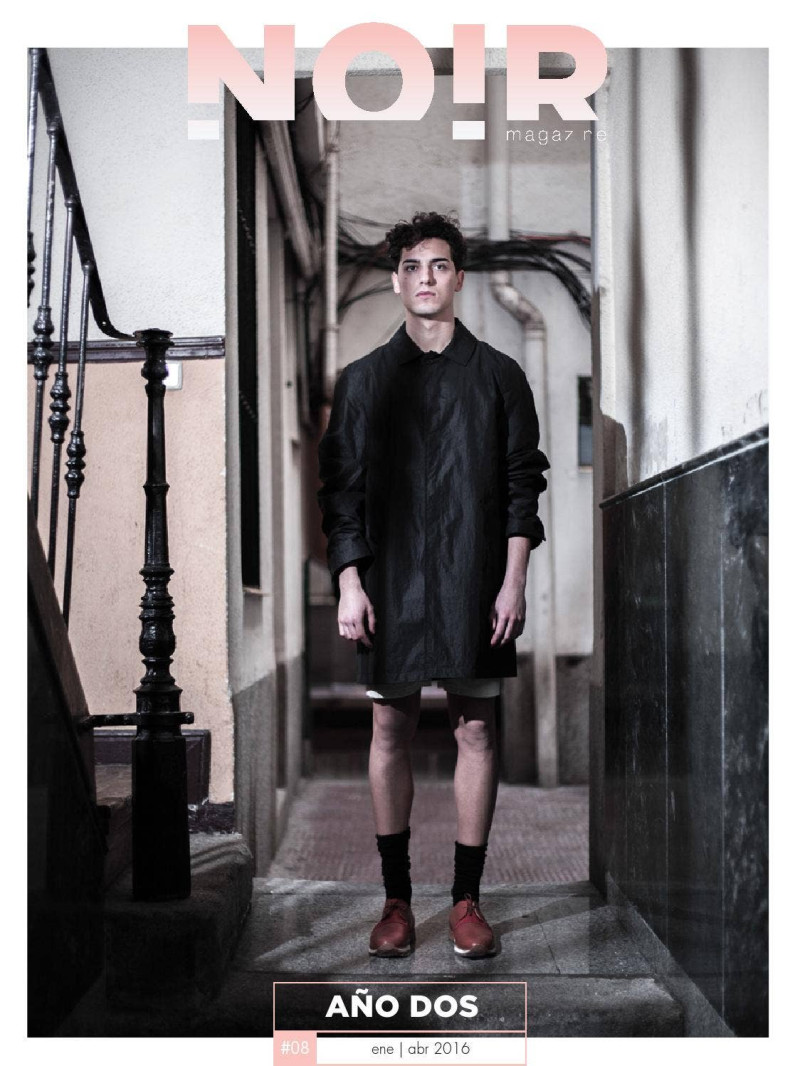 Jesus Saez featured on the Noir Magazine Mexico cover from January 2016