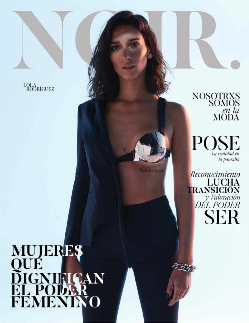 Lola Rodriguez featured on the Noir. Mexico cover from June 2021
