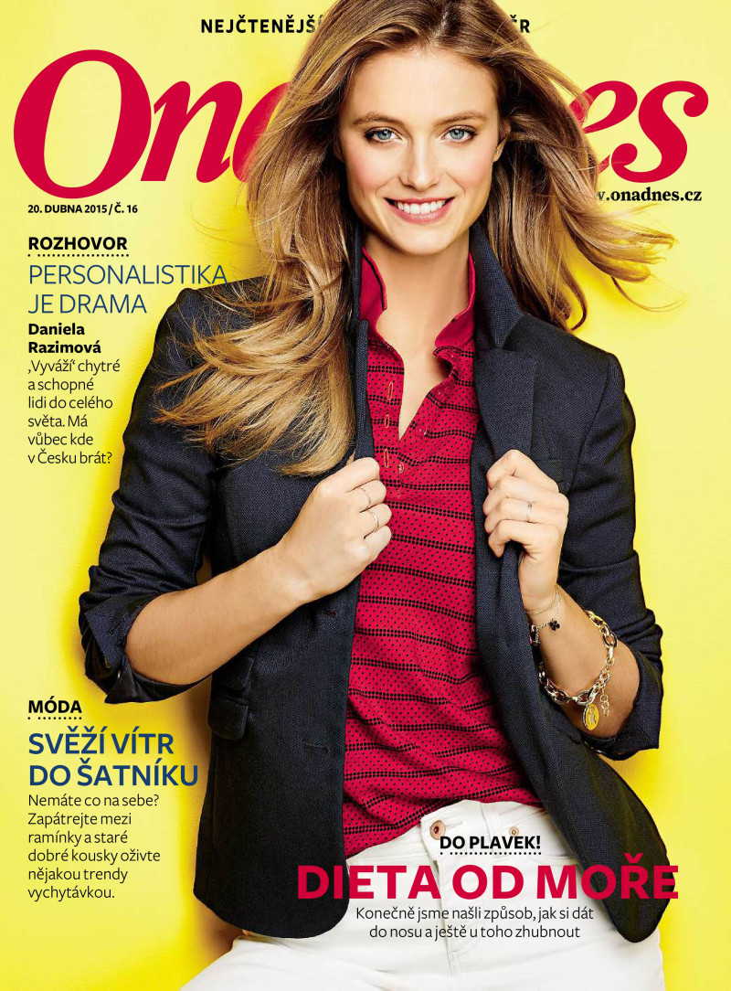  featured on the OnaDnes cover from April 2015