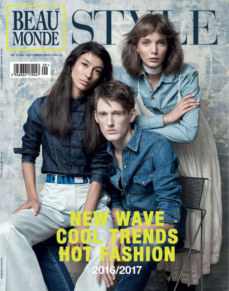  featured on the Beau Monde Style Romania cover from September 2016