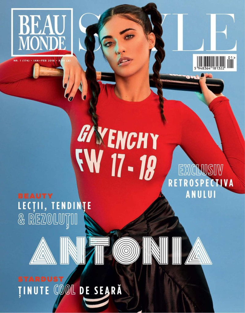  featured on the Beau Monde Style Romania cover from January 2018