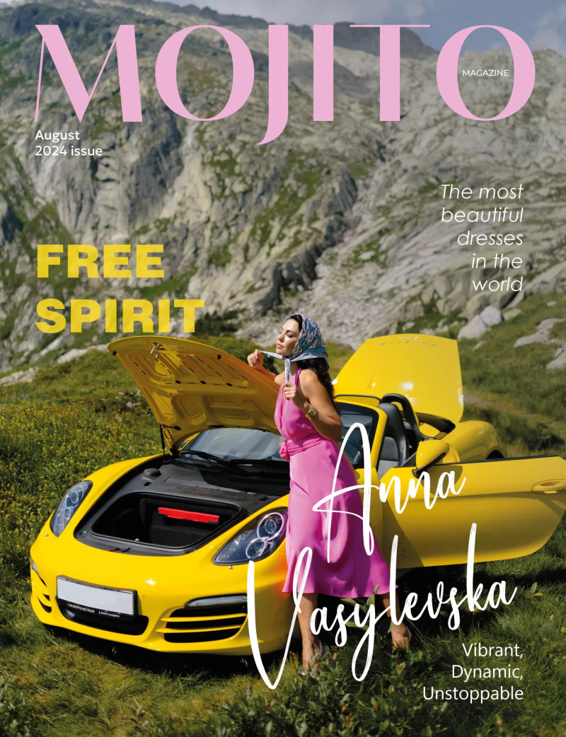 Anna Vasylevska featured on the Mojito cover from August 2024