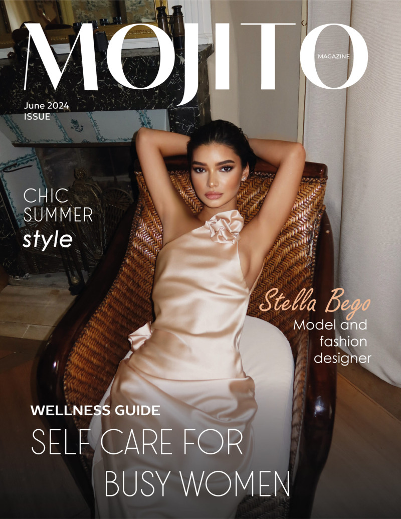 Stella Bego featured on the Mojito cover from June 2024