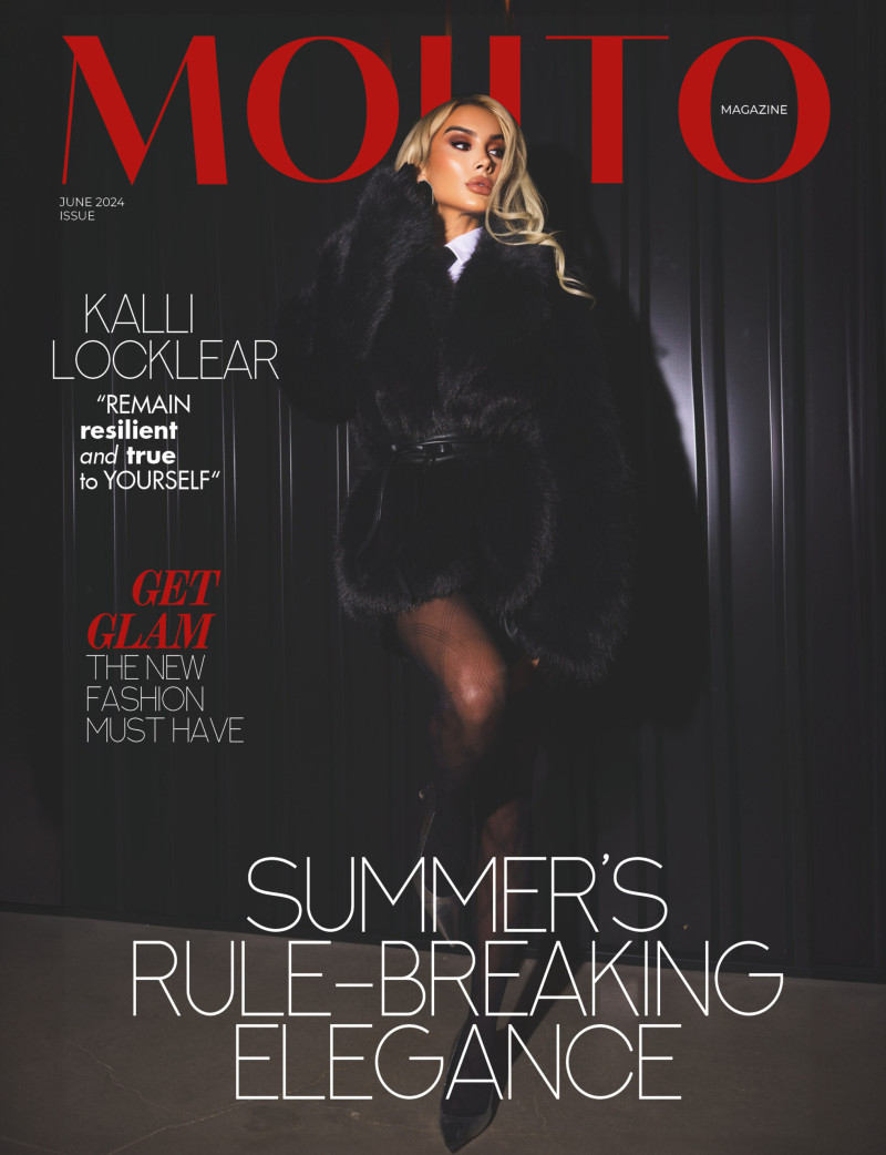 Kalli Locklear featured on the Mojito cover from June 2024