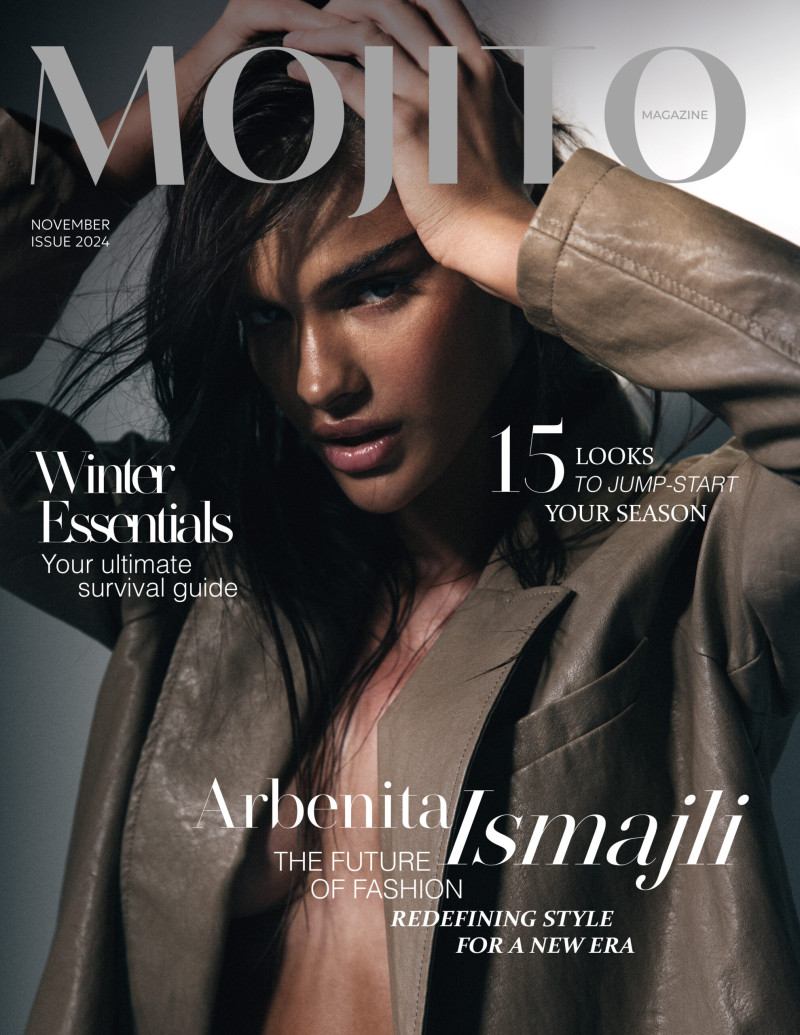 Arbenita Ismajli featured on the Mojito cover from November 2024