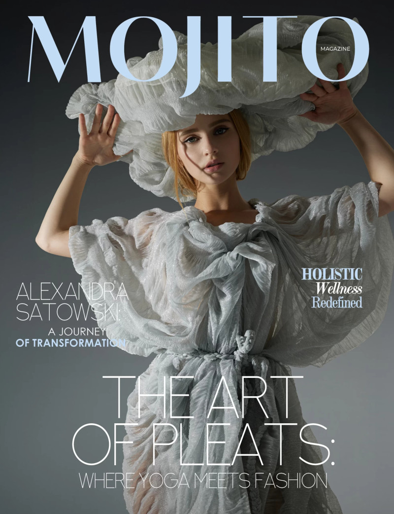 Alexandra Satowski featured on the Mojito cover from September 2024