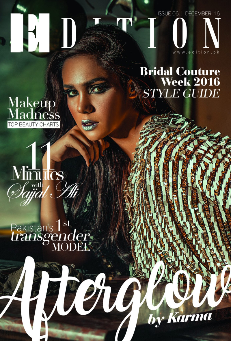  featured on the Edition Pakistan cover from December 2016