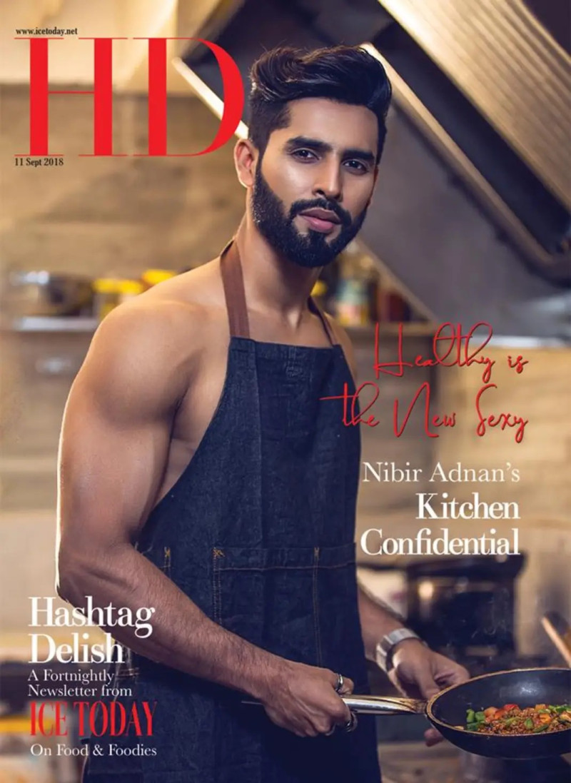 Nibir Adnan featured on the Hashtag Delish cover from September 2018
