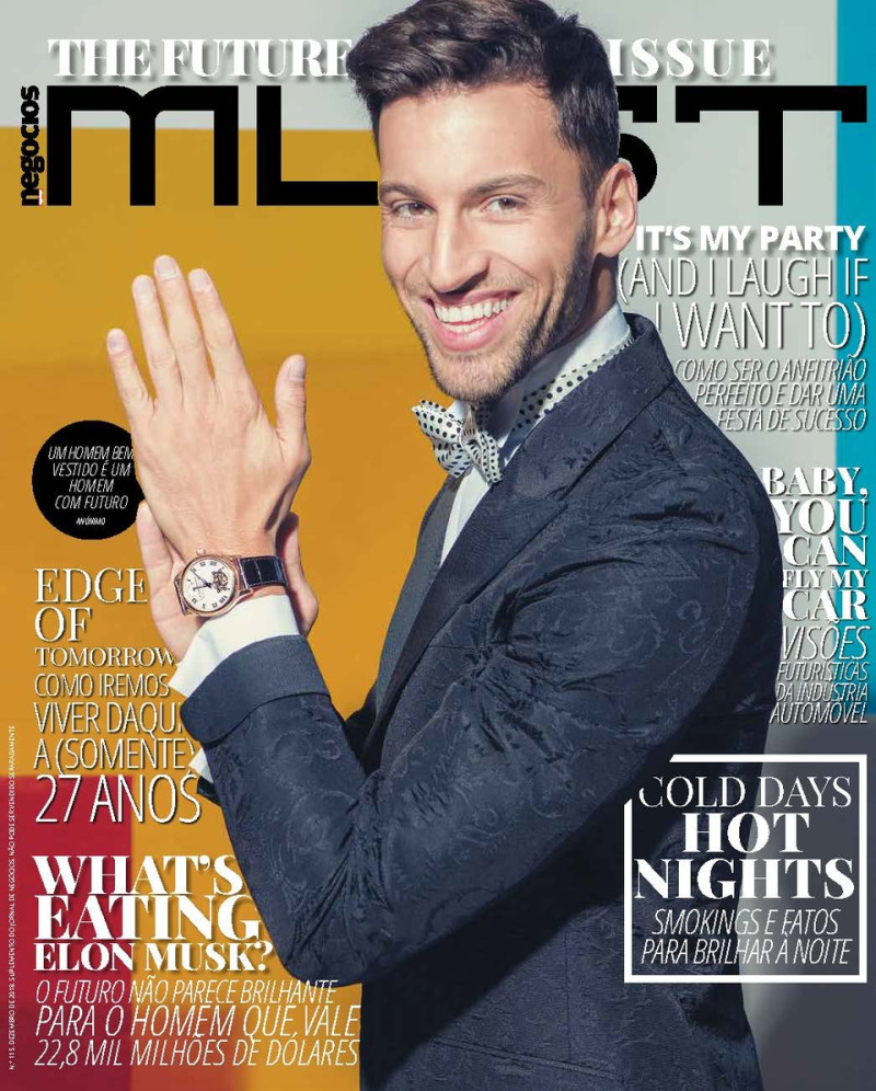 Jonathan de Sampaio featured on the Negocios Must cover from December 2019