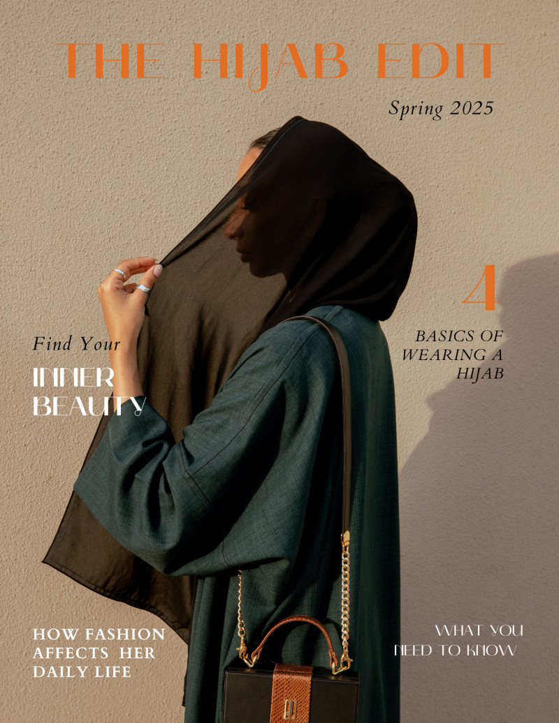  featured on the The Hijab Edit cover from March 2025