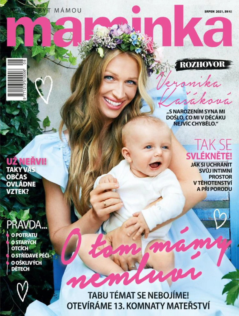 Veronika Kasakova
 featured on the Maminka cover from August 2021