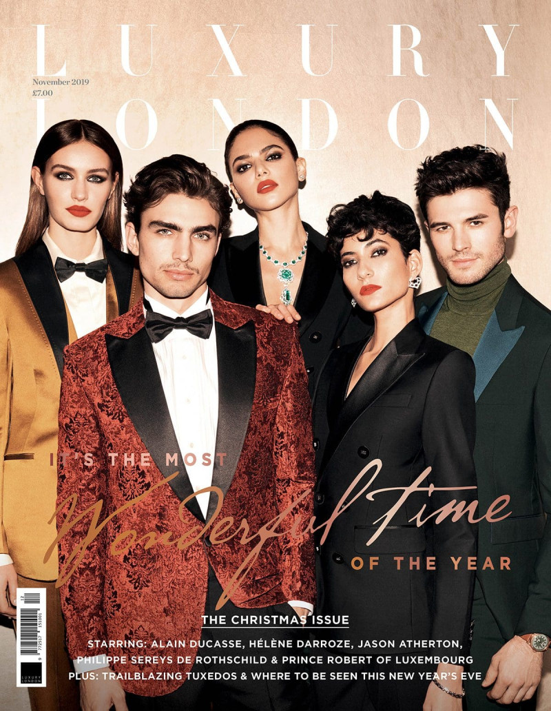 Dobri Dobrev featured on the Luxury London cover from November 2019