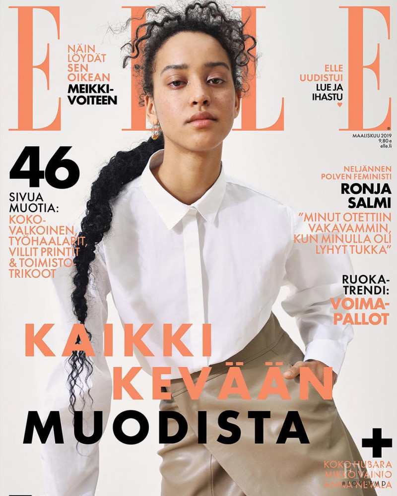  featured on the Elle Finland cover from March 2019