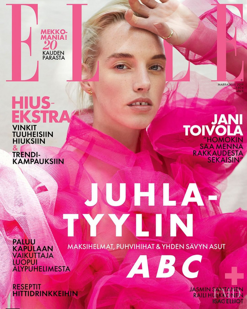  featured on the Elle Finland cover from November 2019