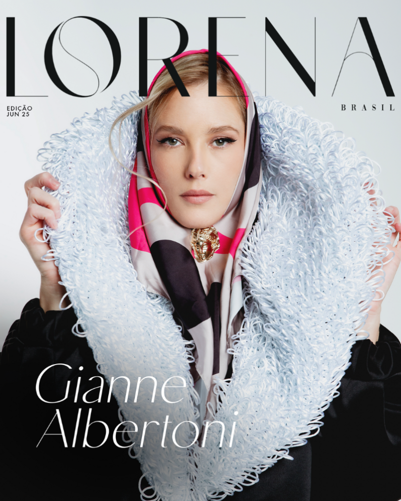 Gianne Albertoni featured on the Lorena Brasil cover from June 2025
