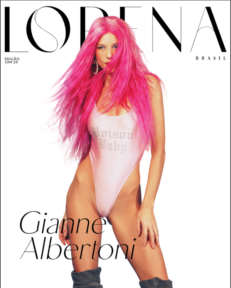 Gianne Albertoni featured on the Lorena Brasil cover from June 2025