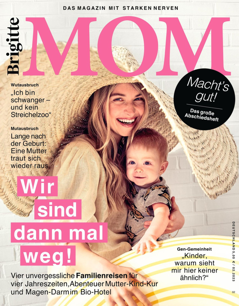  featured on the Brigitte MOM cover from May 2023