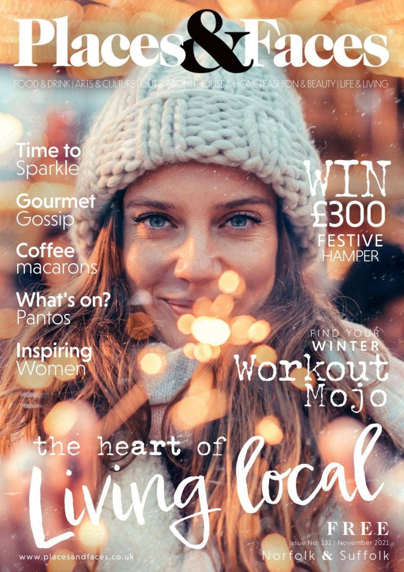  featured on the Places & Faces cover from November 2021