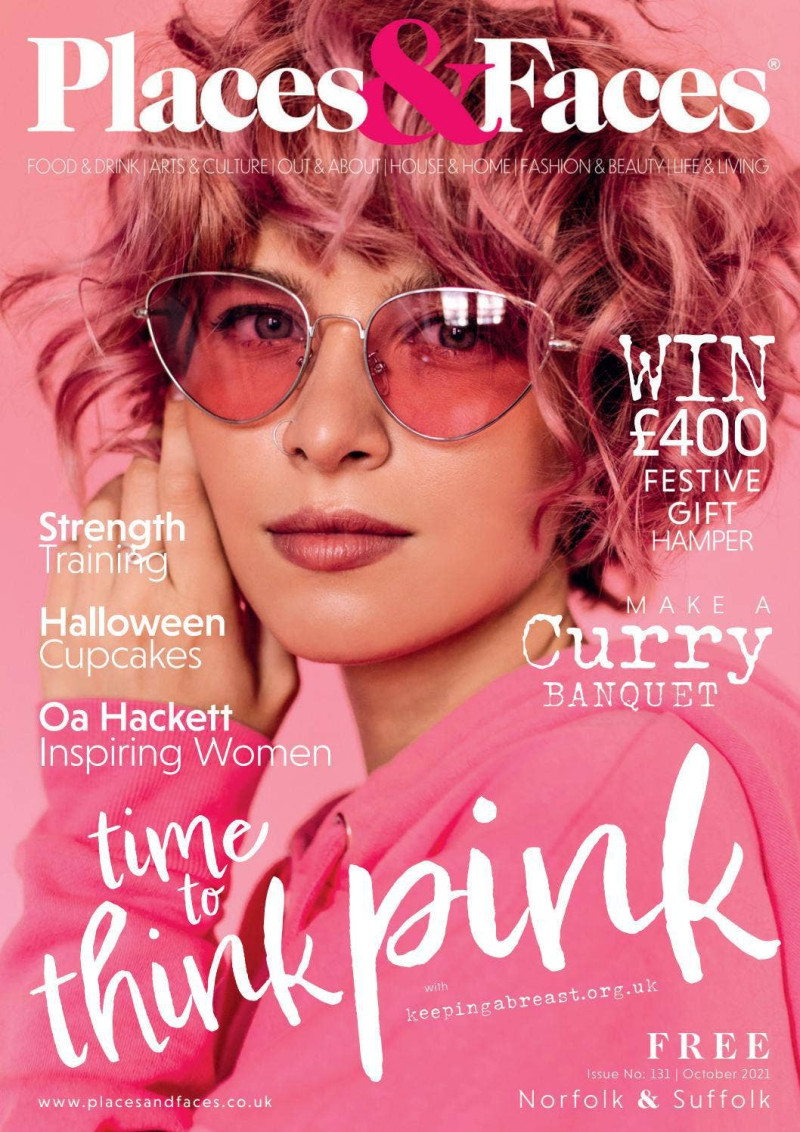  featured on the Places & Faces cover from October 2021