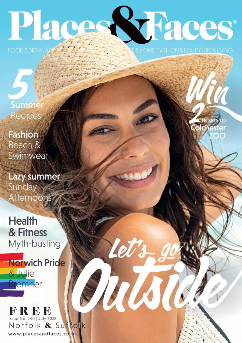  featured on the Places & Faces cover from July 2022