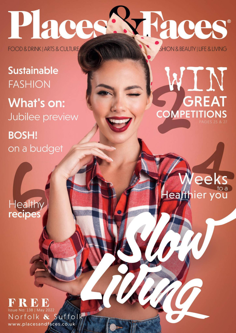  featured on the Places & Faces cover from May 2022