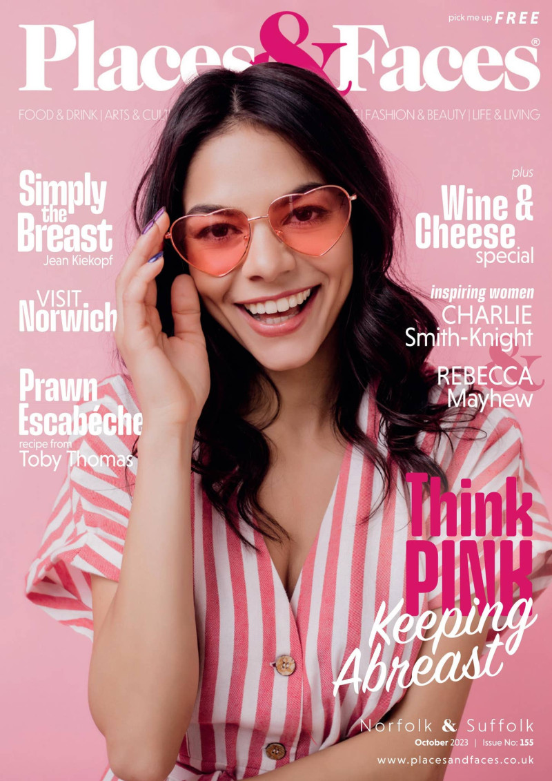  featured on the Places & Faces cover from October 2023