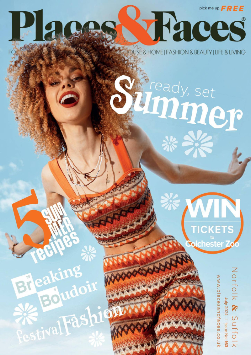  featured on the Places & Faces cover from July 2024