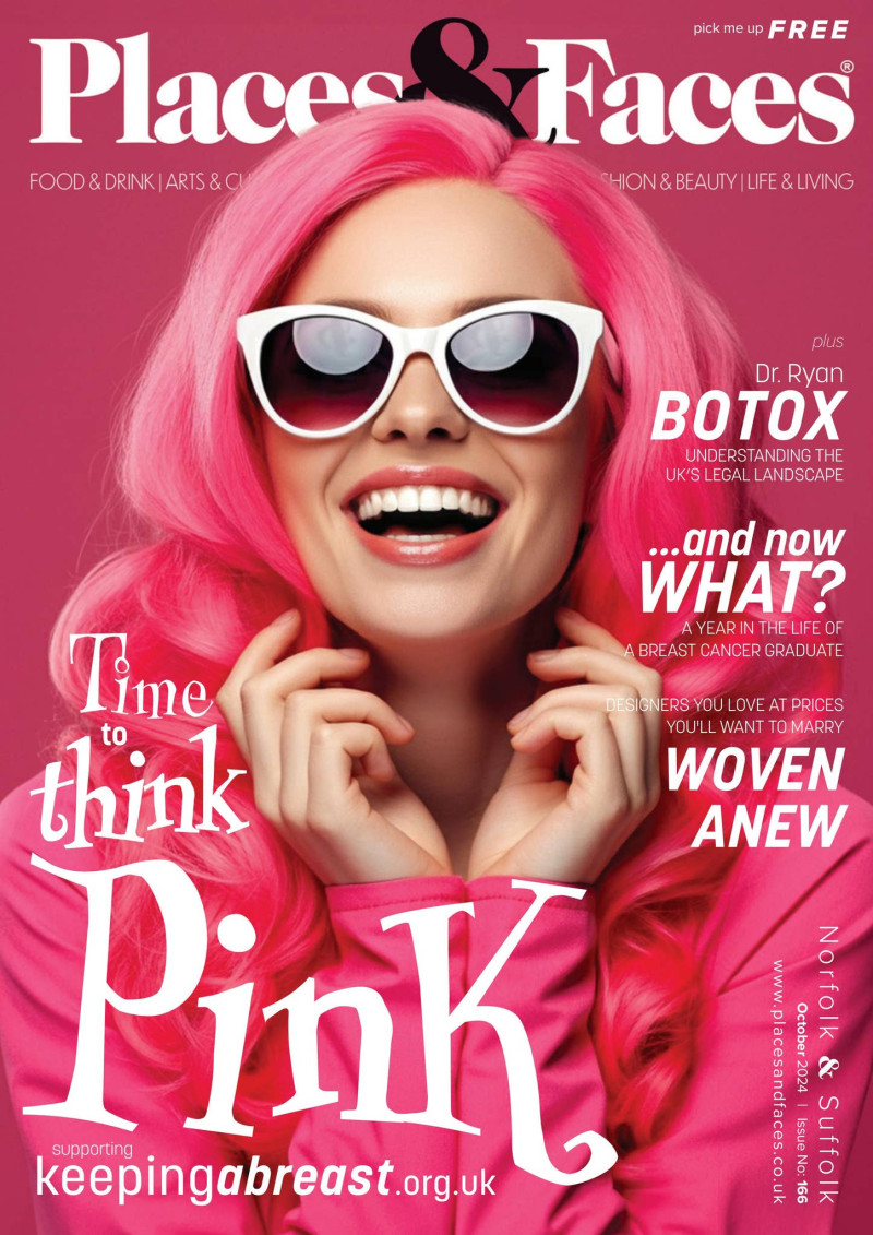  featured on the Places & Faces cover from October 2024