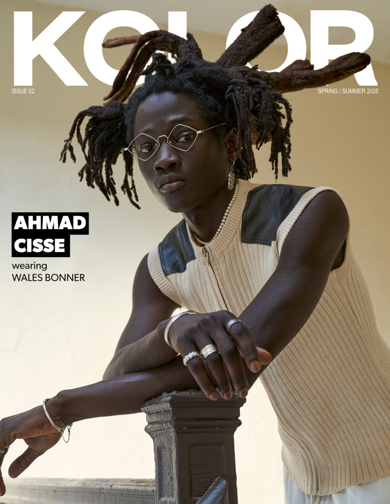 Ahmad Cisse featured on the Kolor cover from March 2025