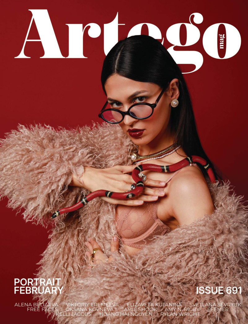  featured on the Artego Mag cover from February 2025