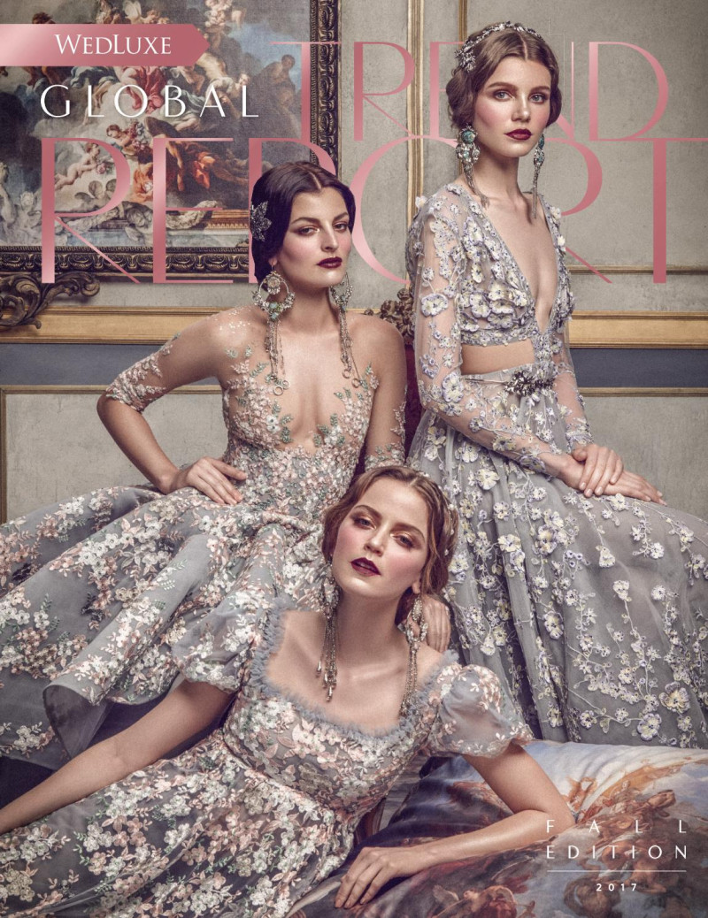  featured on the WedLuxe Global Trend Report cover from August 2017