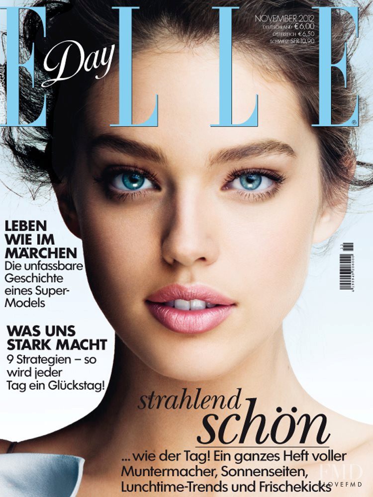 Emily DiDonato featured on the Elle Germany cover from November 2012