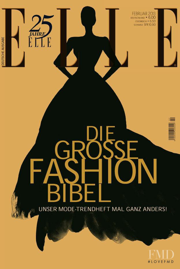  featured on the Elle Germany cover from February 2013