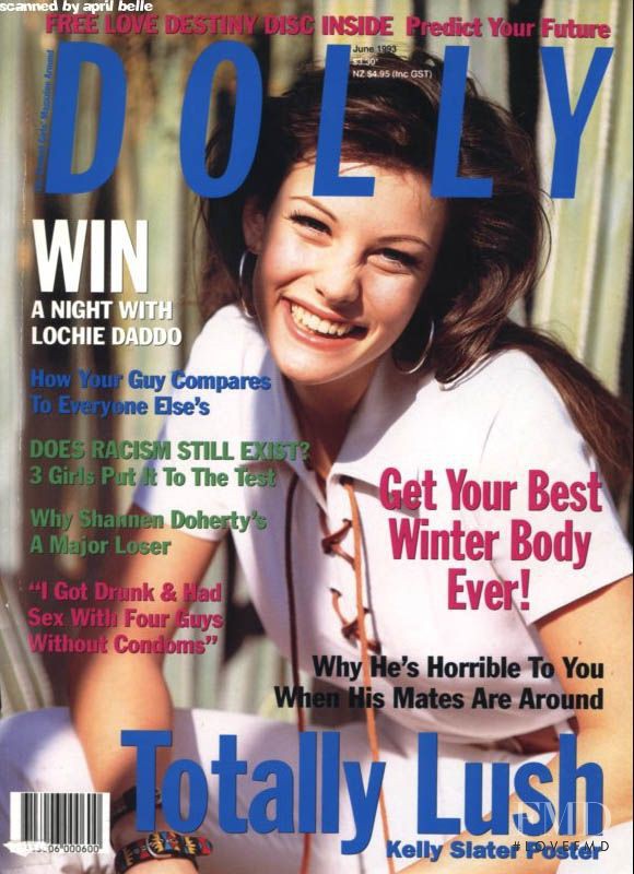Liv Tyler featured on the Dolly cover from June 1993