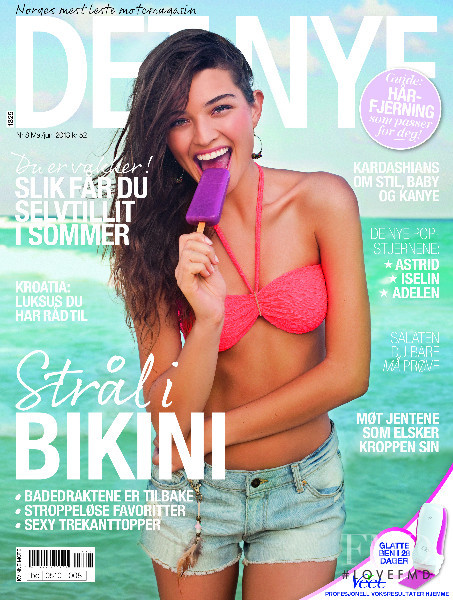 Daniela Lopez Osorio featured on the Det Nye cover from July 2013