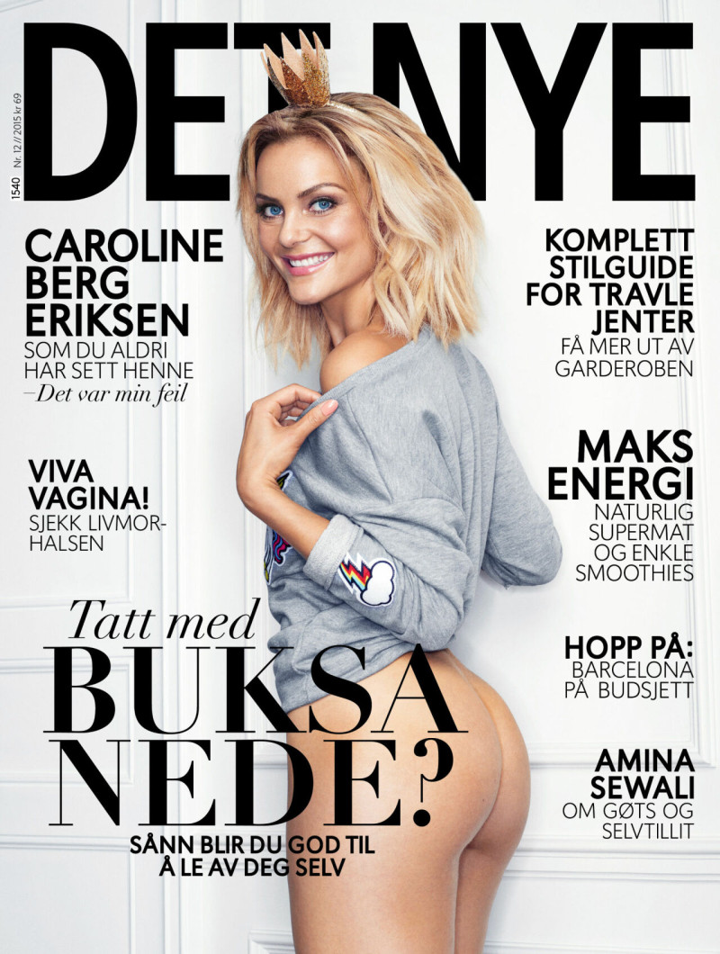 Caroline Berg Eriksen featured on the Det Nye cover from September 2015