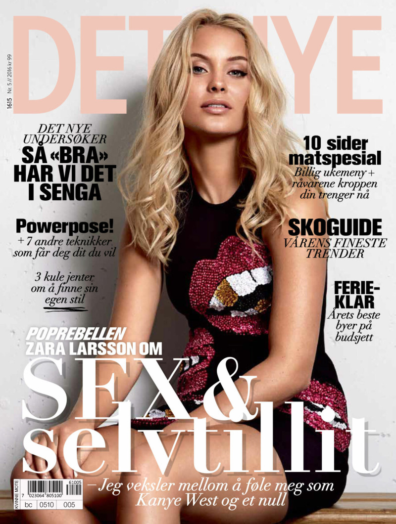 Zara Larsson featured on the Det Nye cover from May 2016