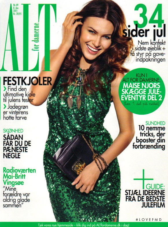 Kasia Kras featured on the ALT for damerne cover from December 2011